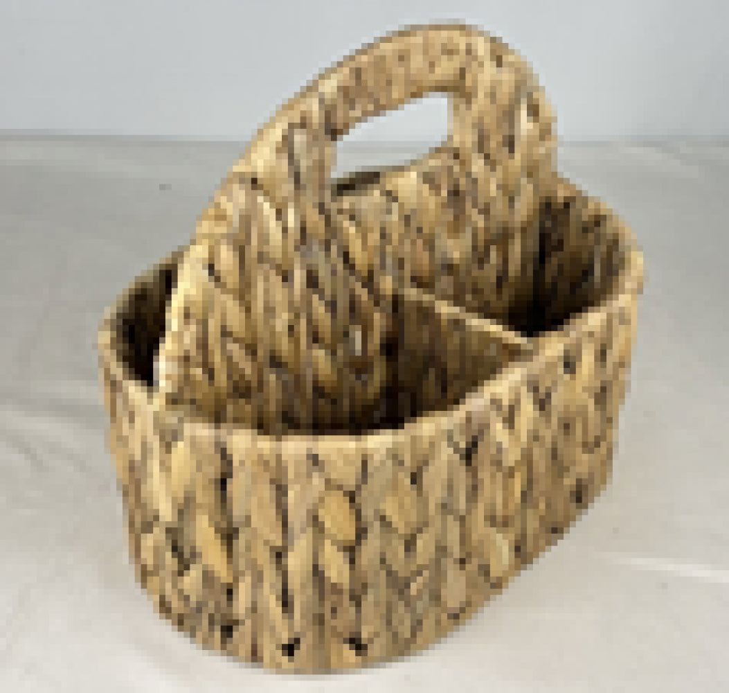Woven With 4 Compartments Basket