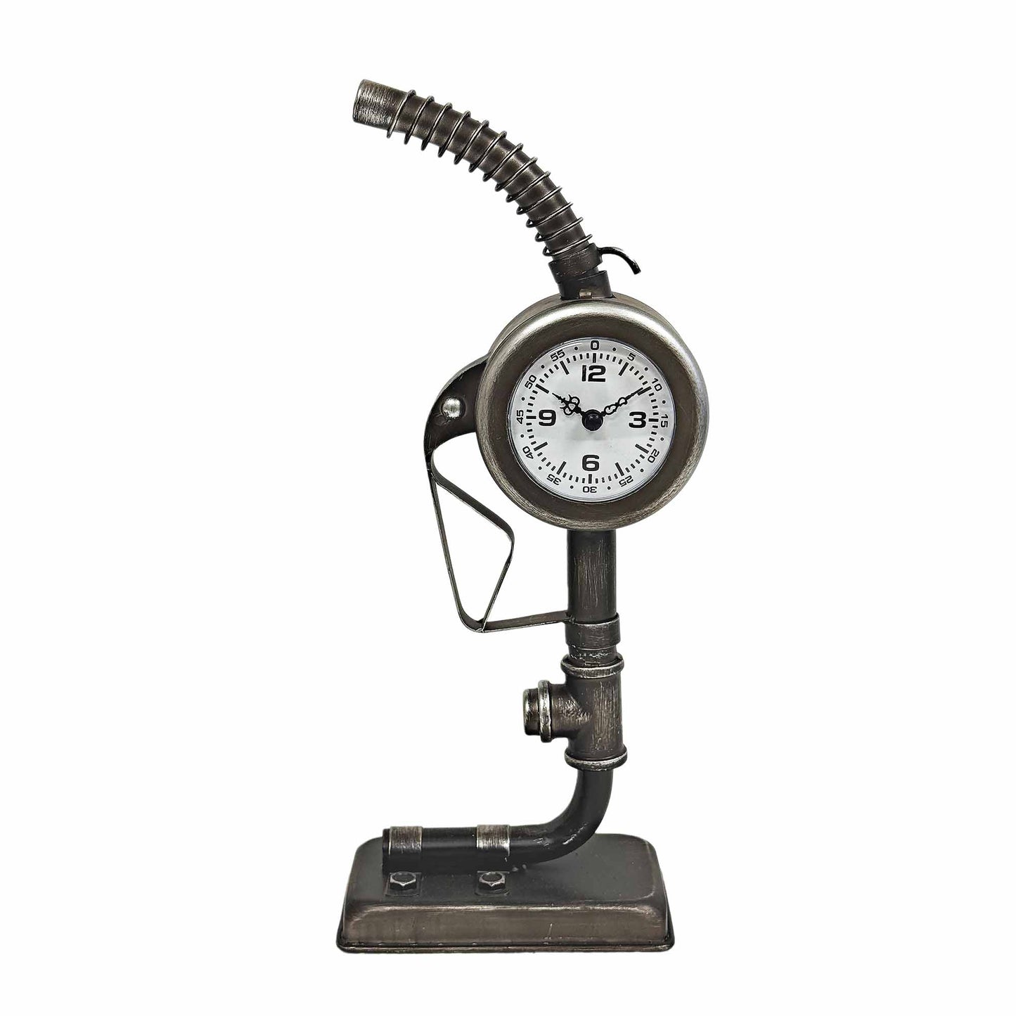 Vintage Look Gas Nozzle Table Clock