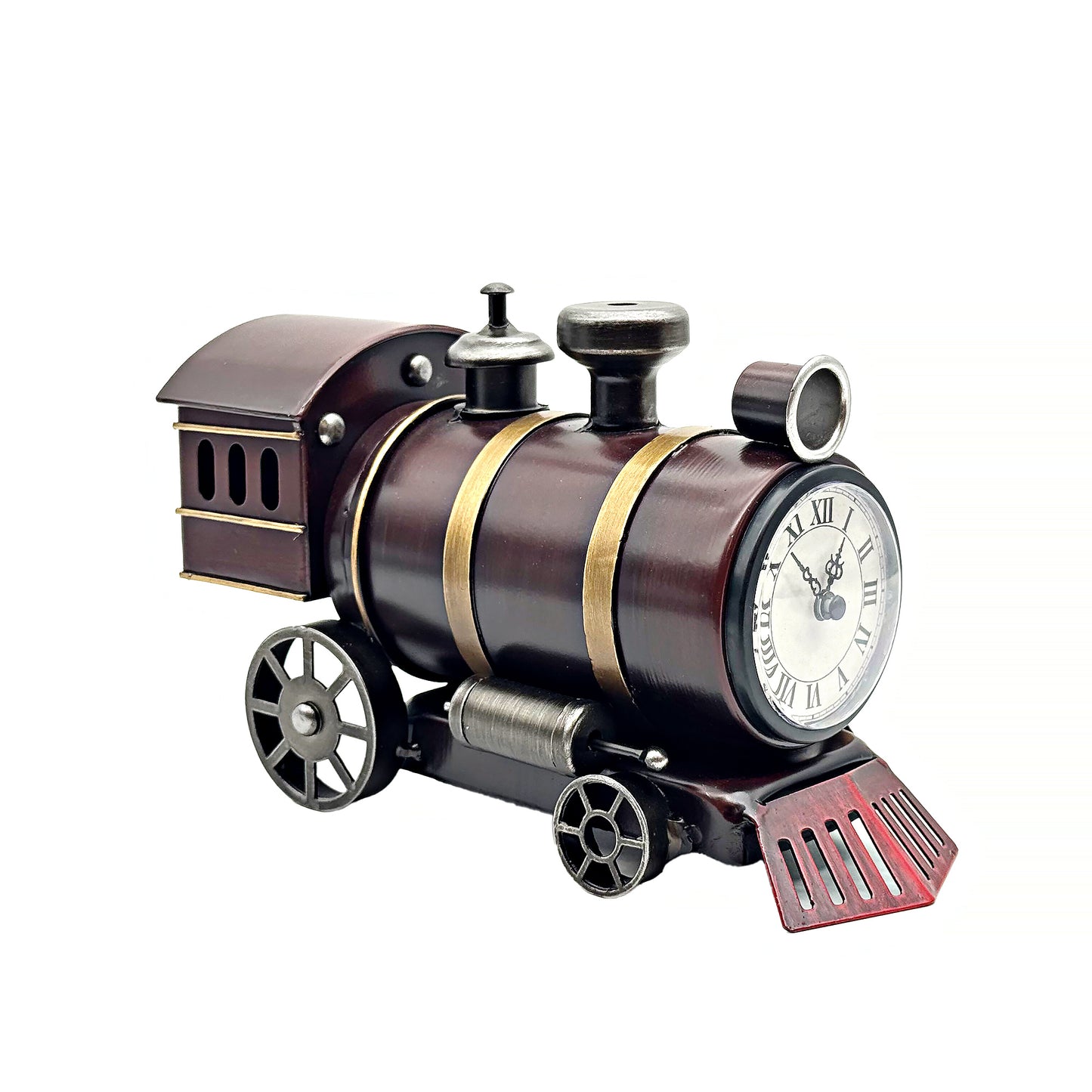 Vintage Train Engine Table Clock