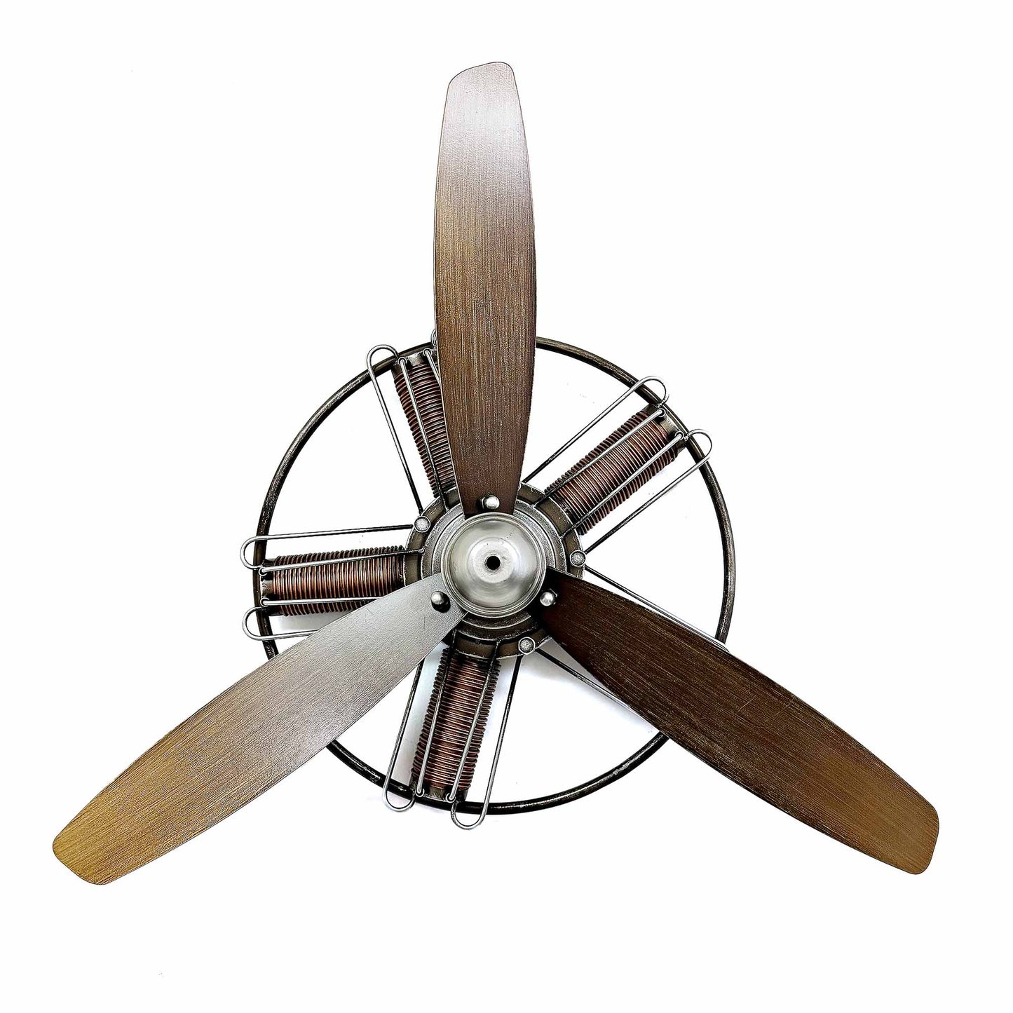 Brown Propeller Wall Decor