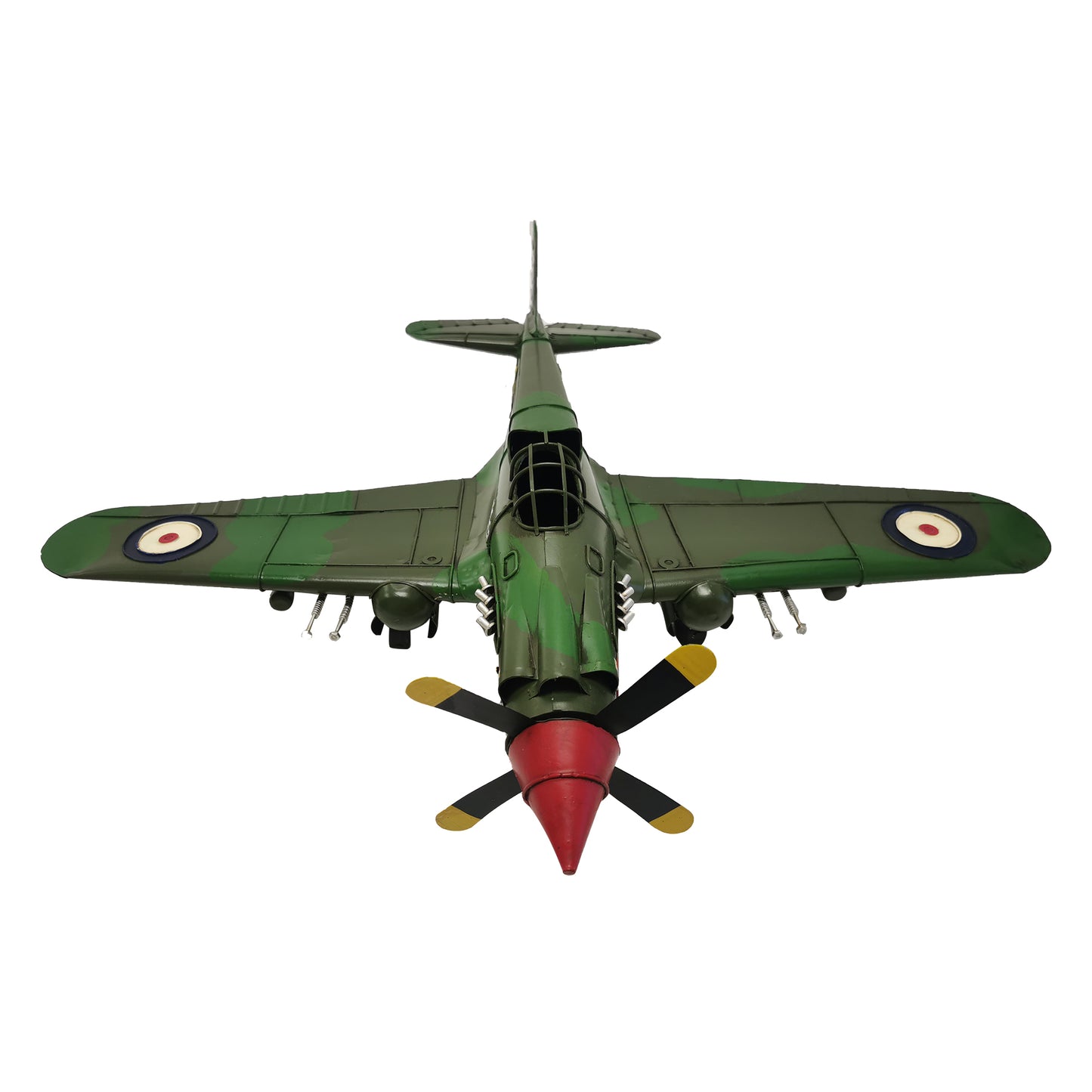 Vintage Ww2 Curtiss P 40 Warhawk Fighter Plane Decoration