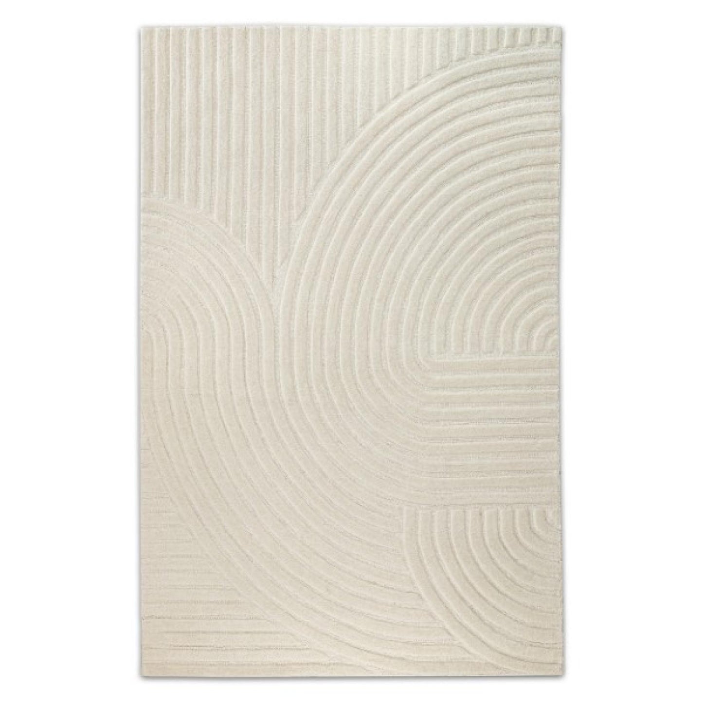 Montreal Hand Tufted Off White Rug