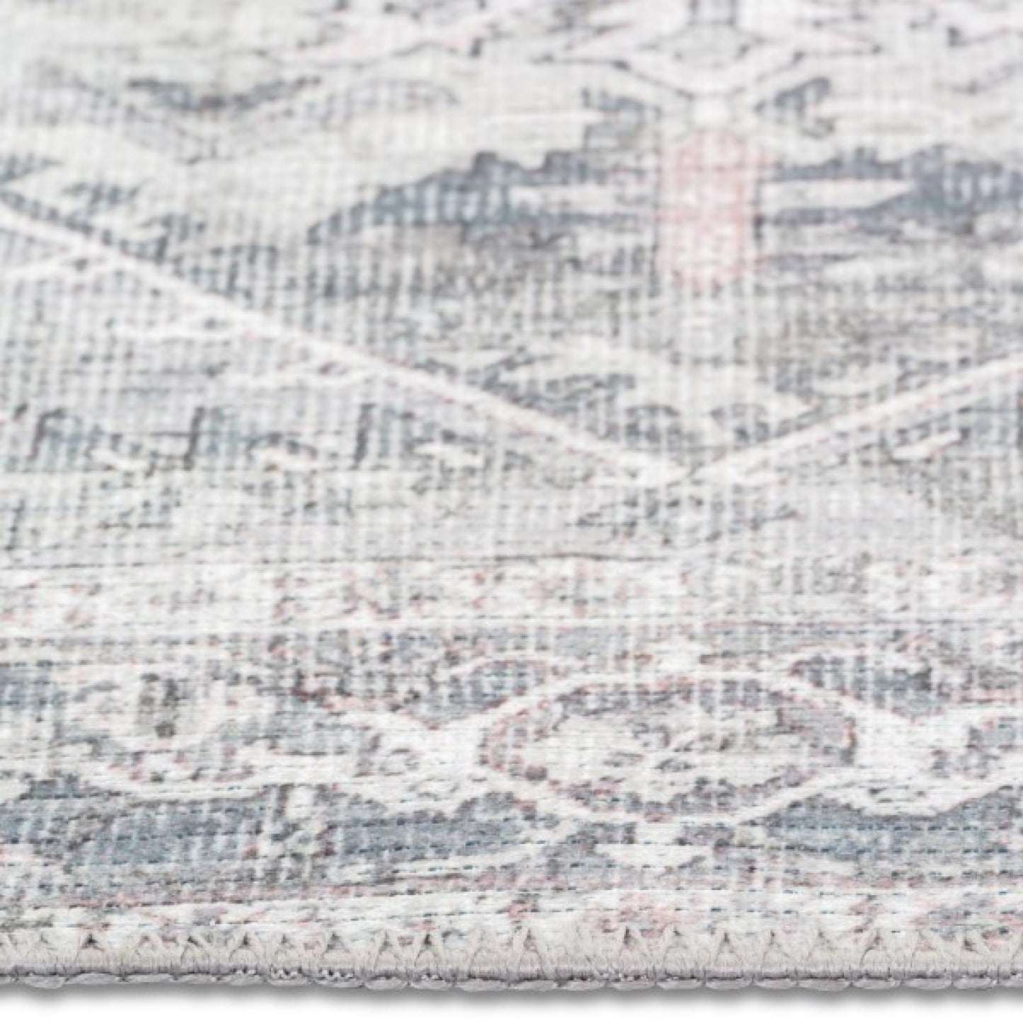 Aura Gray Patterned Area Rug