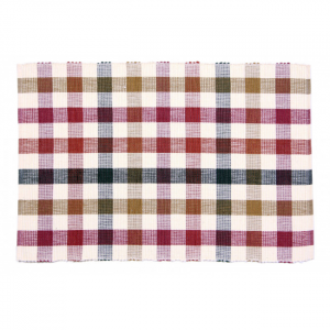Cambridge Check Pattern Ribbed Placemat
