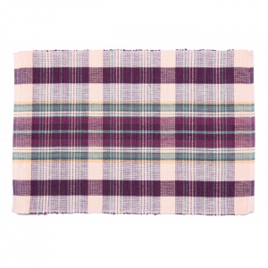 Alaska Check Pattern Ribbed Placemat