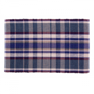 Army Check Pattern Ribbed Placemat
