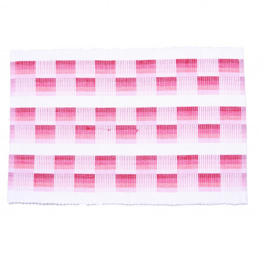 Cherry Check Pattern Ribbed Placemat