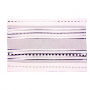 Coco Stripe Pattern Ribbed Placemat