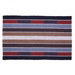 Cafe Stripe Pattern Ribbed Placemat