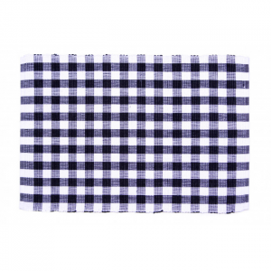 Ribbed - Toro Black Check Pattern Placemat