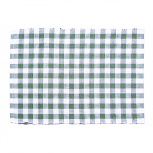 Toro Green Check Pattern Ribbed Placemat