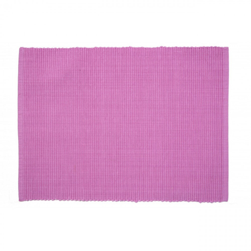 Dusty Rose Ribbed Placemat