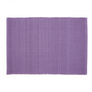 Set of  4 Purple Ribbed Placemat