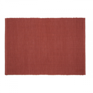 Rust Ribbed Placemat