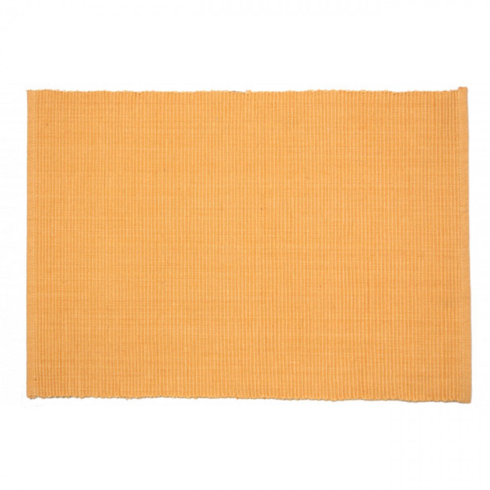 Golden Yellow Ribbed Placemat