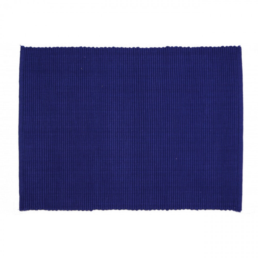 Navy Blue Ribbed Placemat