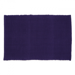 Dark Purple Ribbed Placemat