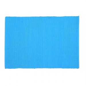 Turquoise Blue Ribbed Placemat