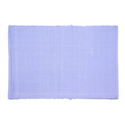 Periwinkle Blue Ribbed Placemat