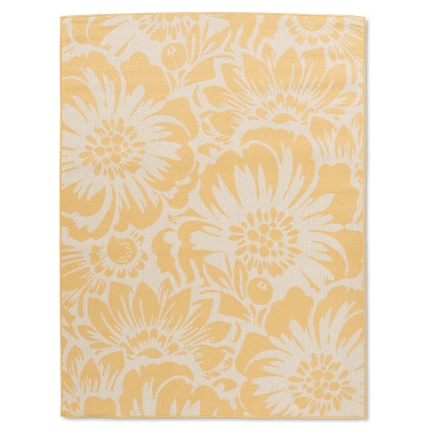 Cabana Indoor Outdoor Floral Pattern Rug