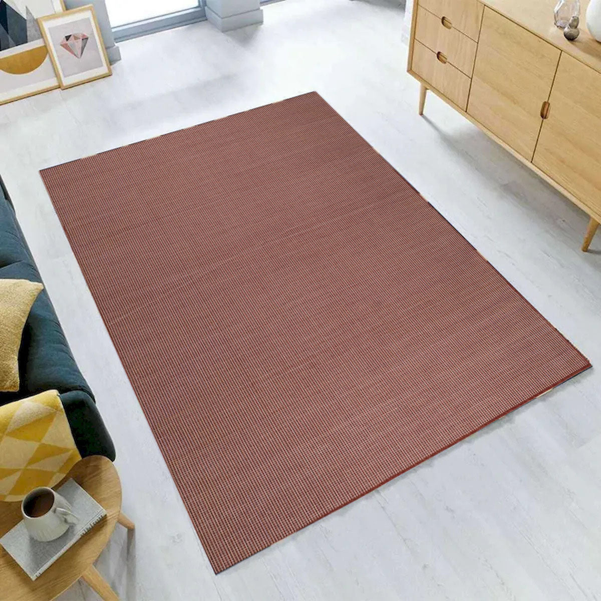 Calyspo Indoor Outdoor Red Rug