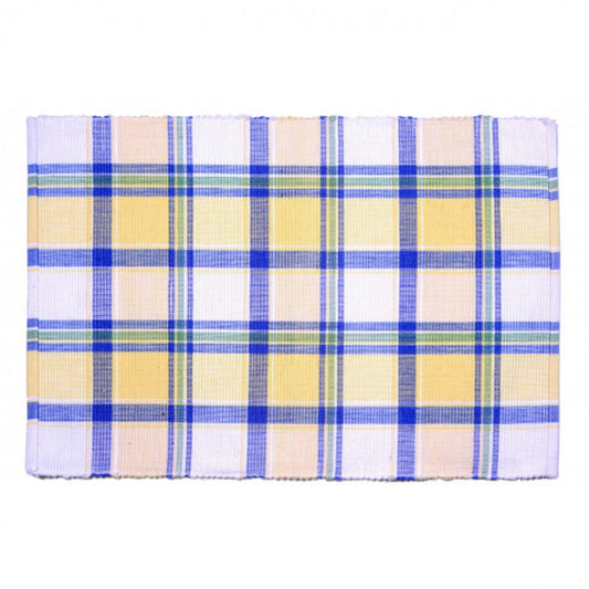 St. Jean Check Pattern Ribbed Placemat