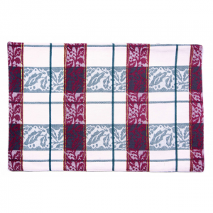 Noel Check Pattern Fused Placemat