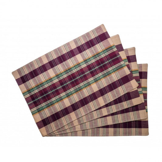 Alaska Check Pattern Fused Placemat