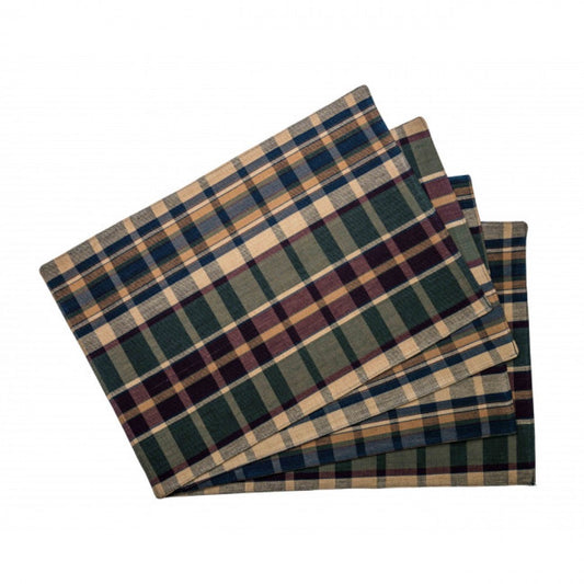 Army Check Pattern Fused Placemat