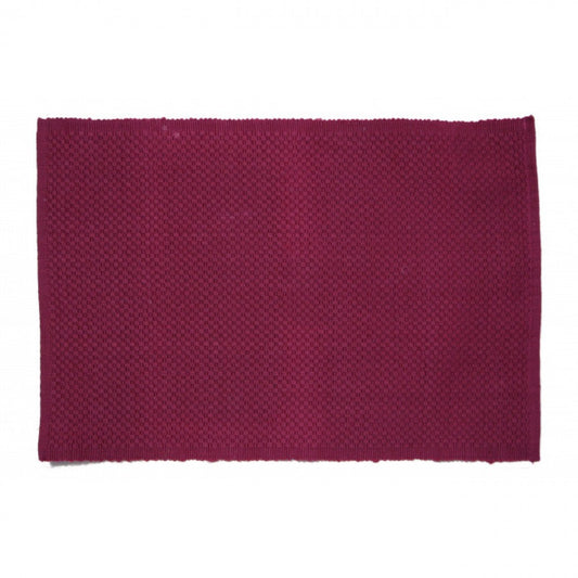 Burgundy Sapphire Weave Placemat