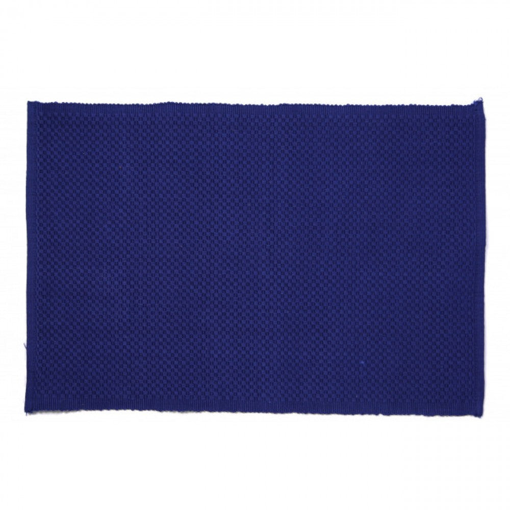 Navy Blue Sapphire Weave Placemat