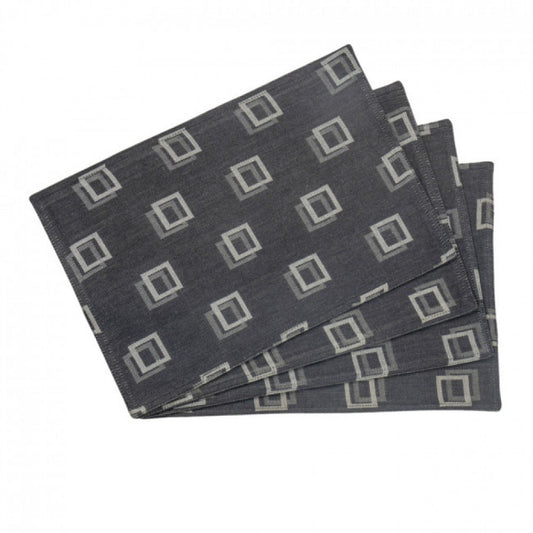 Black Squares Design Placemat