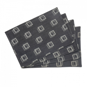 Black Squares Design Placemat