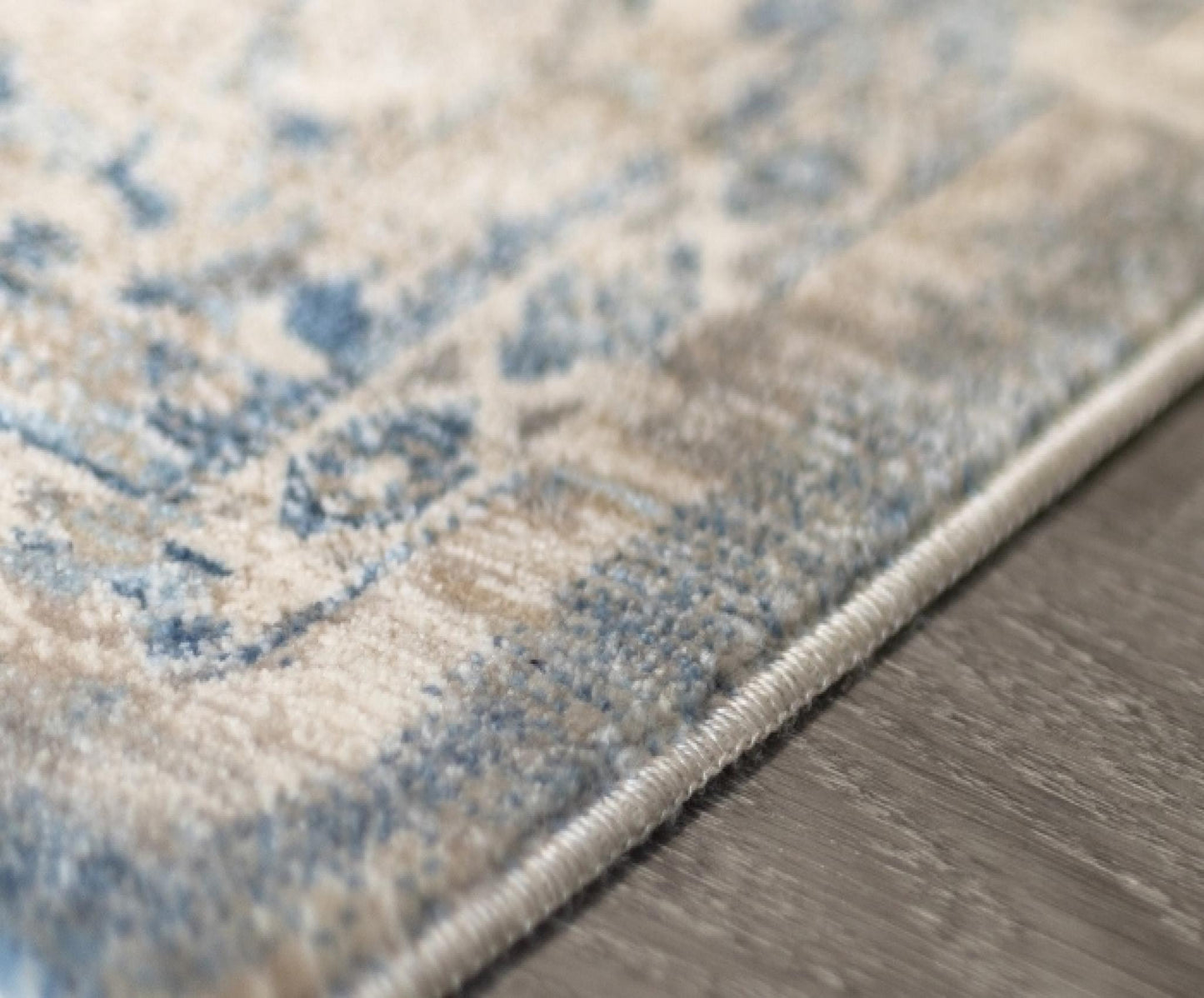 Heirloom Transitional Blue Beige Rug