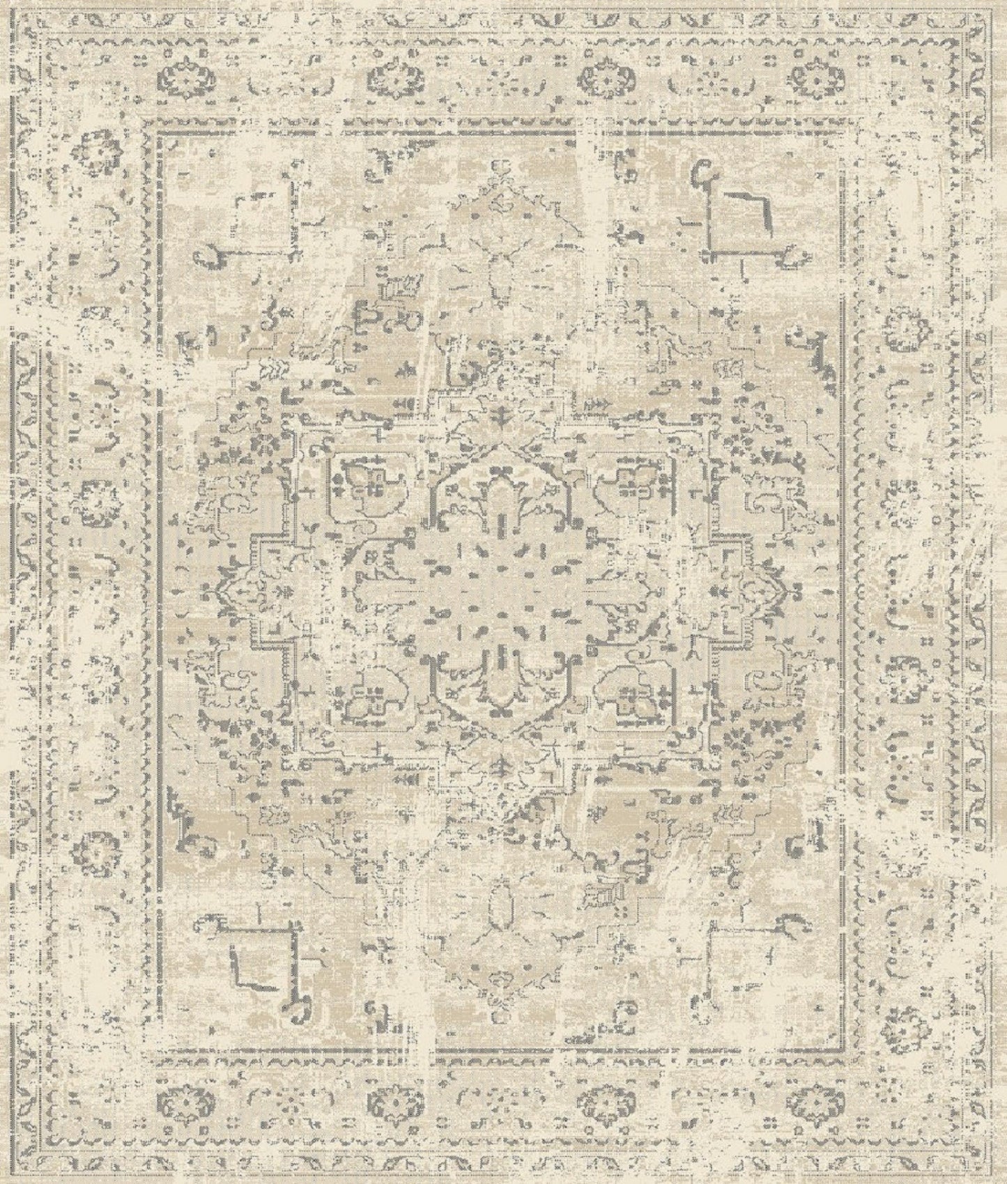 Heirloom Transitional Cream Rug