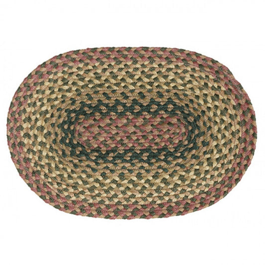 Browns And Blacks Braided Placemat