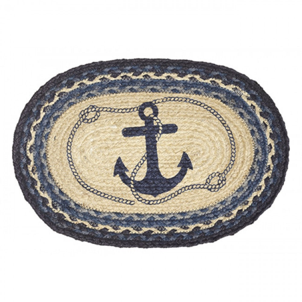 10x15" Braided Anchor Placemat