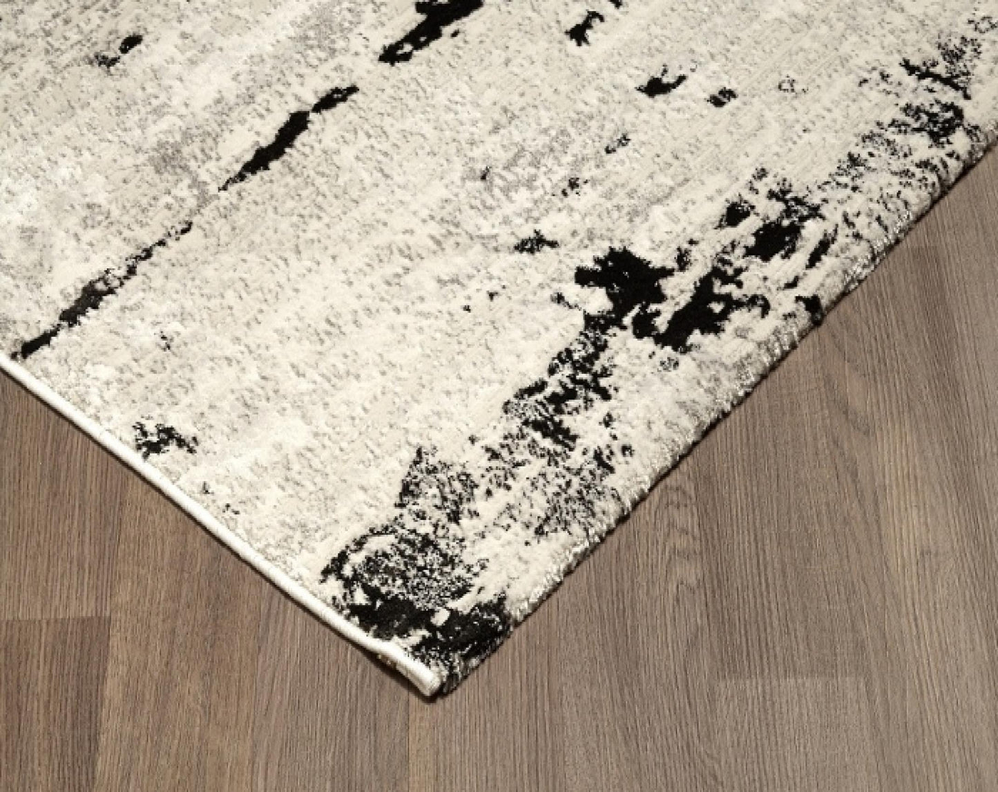 Panache Soft Cream And Anthracite Rug