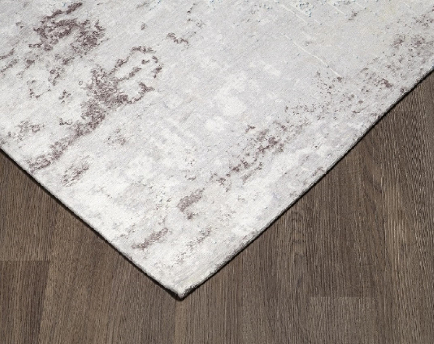 Sparx Distressed Beige And Gray Washable Modern Rug