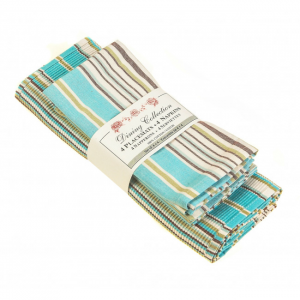 4 + 4 Seaside Stripes Placemats And Napkins