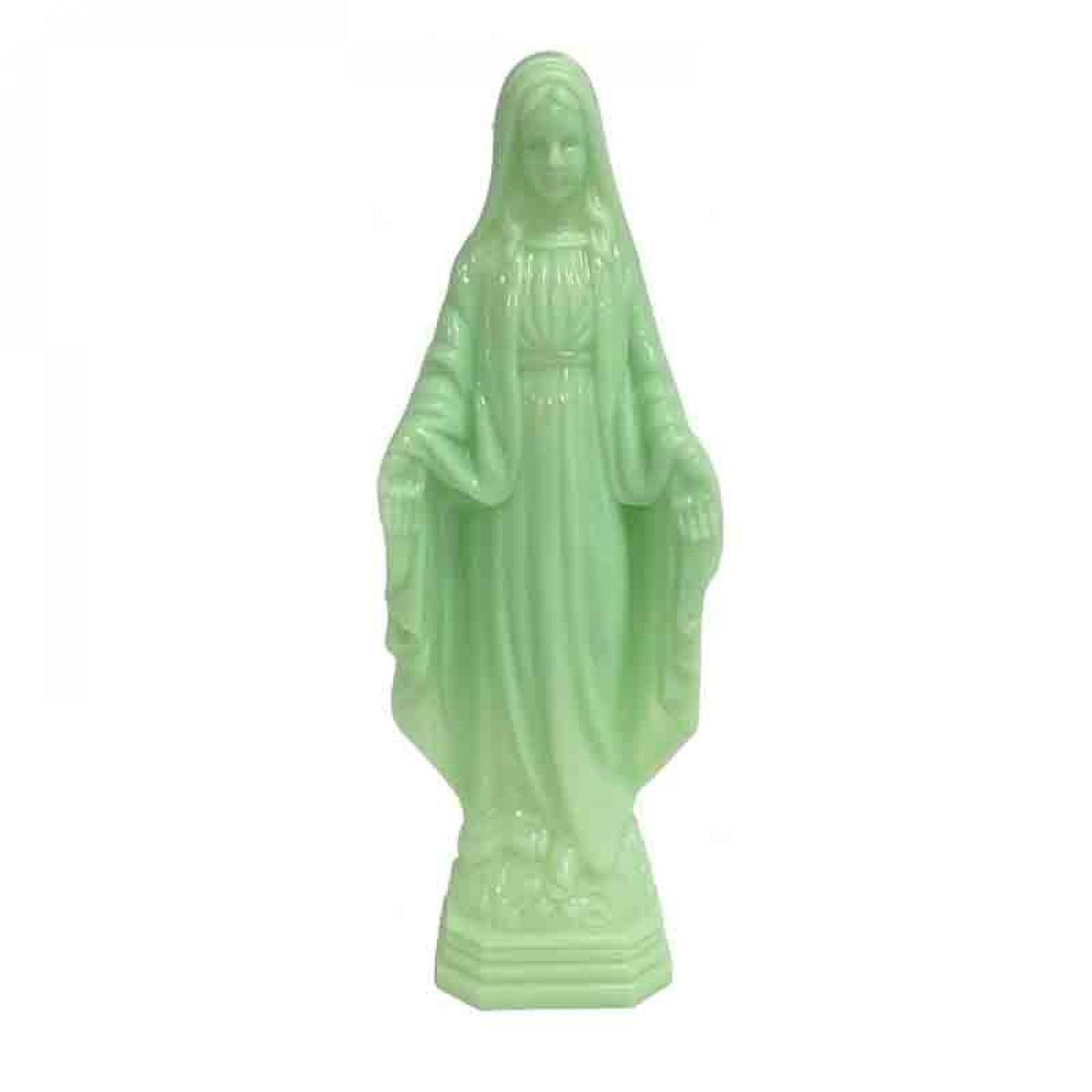 Fluorescent Green Immaculate Conception Figurine