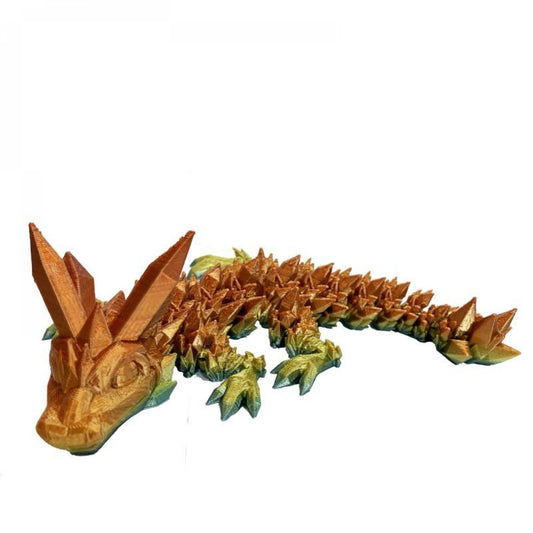 3D Printed Autumn Dragon Figurine