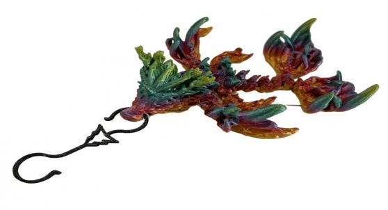 3D Printed Flying Baby Tadling Dragon Ornaments