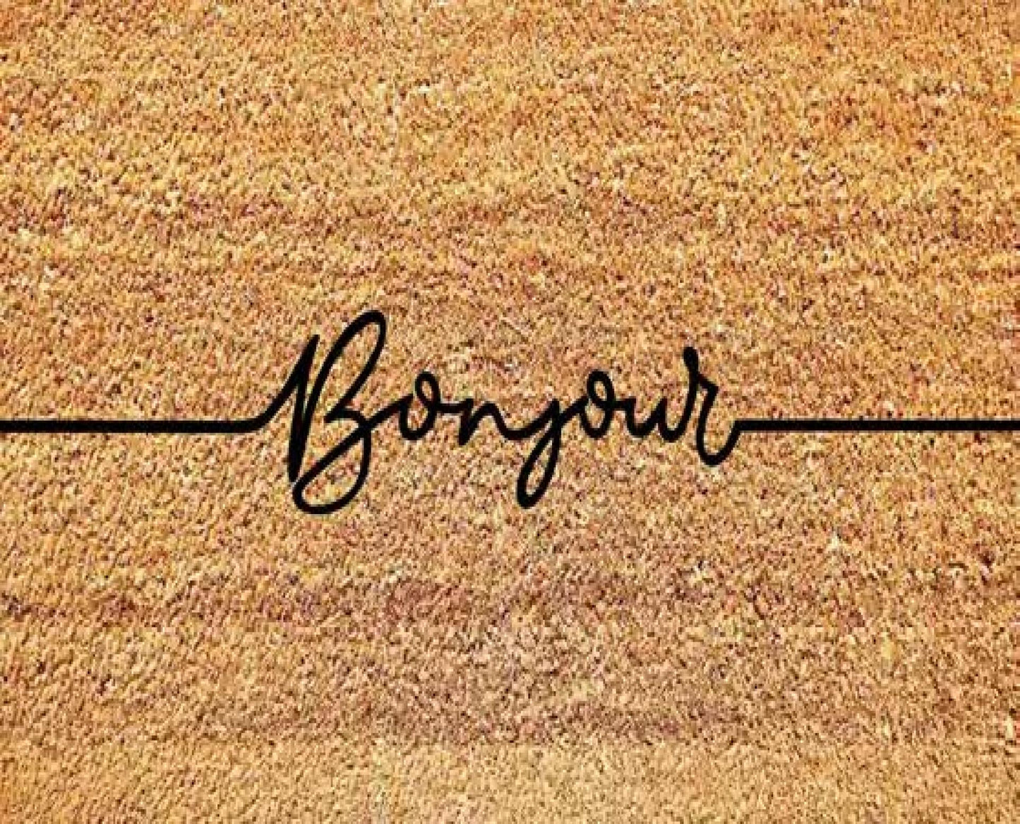 Bonjour Coir Doormat