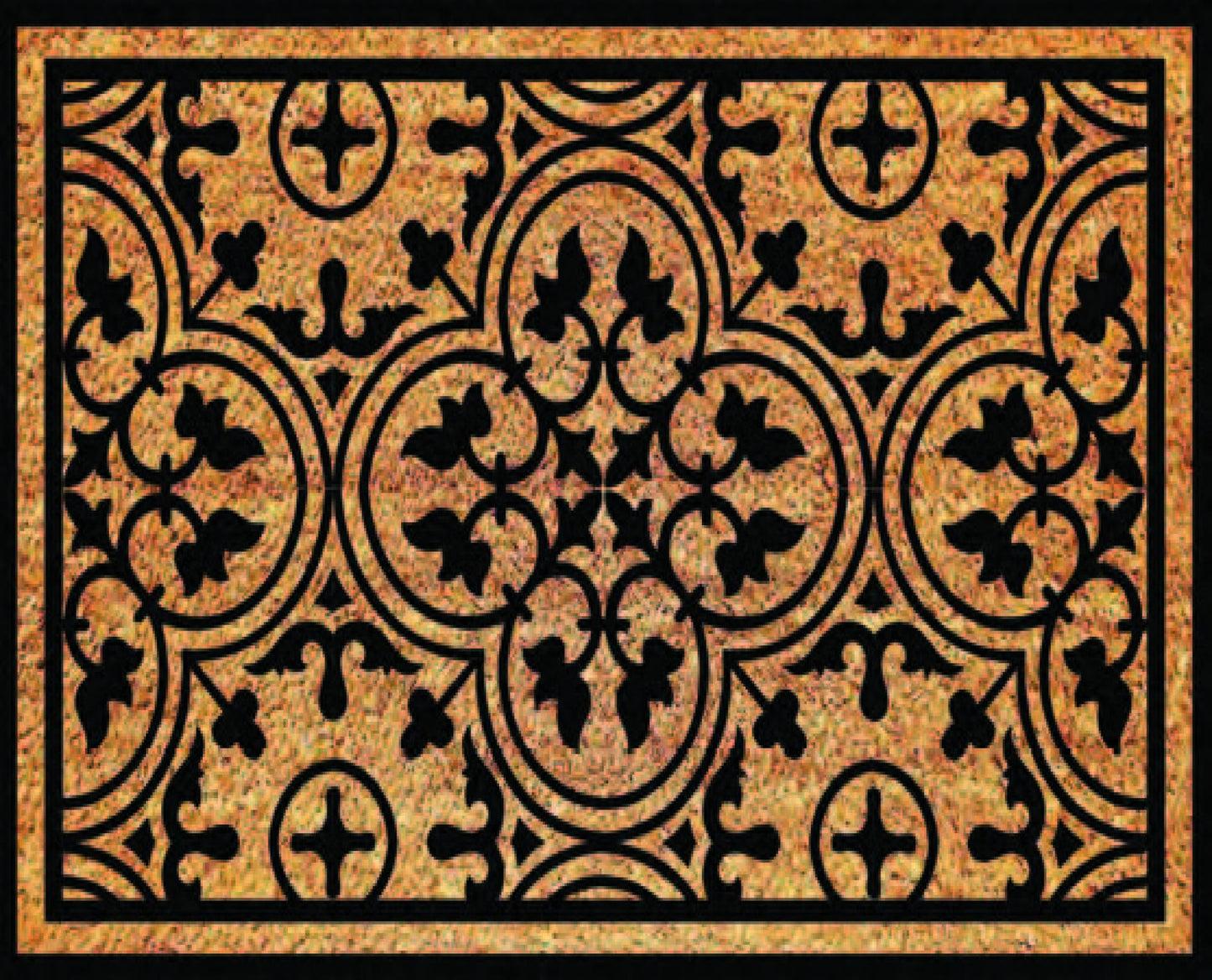 Coir Patterned Doormat