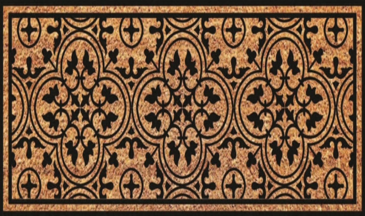 Coir Patterned Doormat