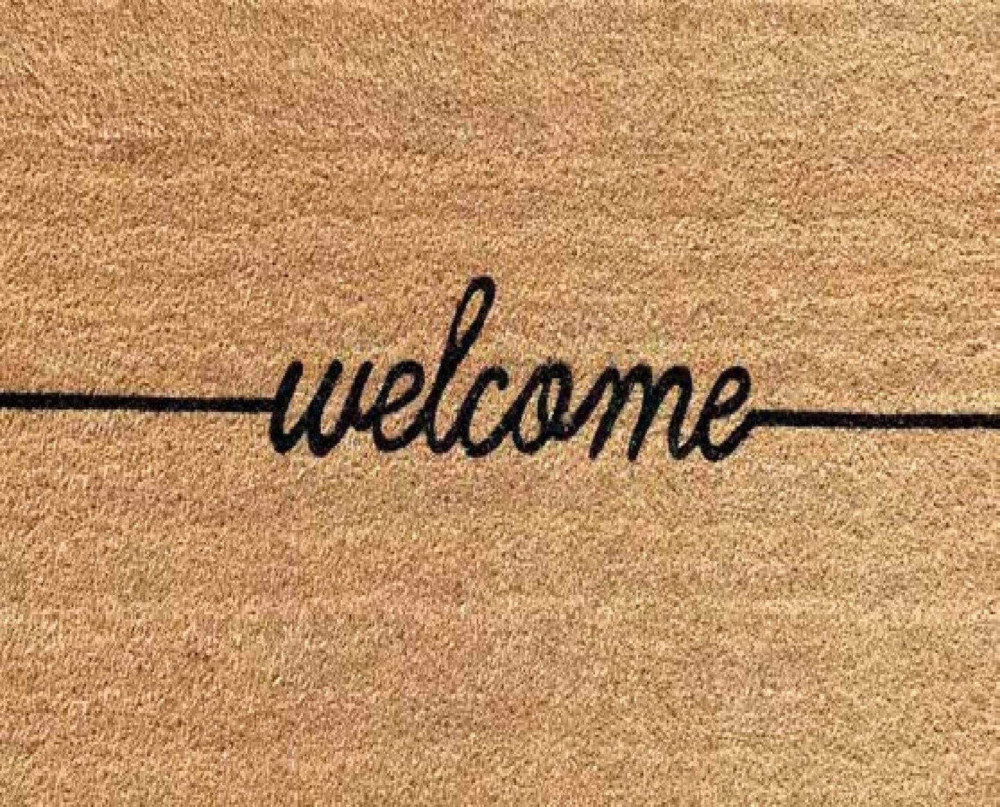 Welcome Coir Doormat