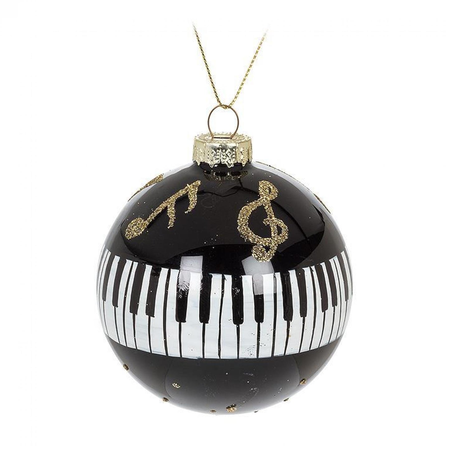 Piano Keys Ball Ornament