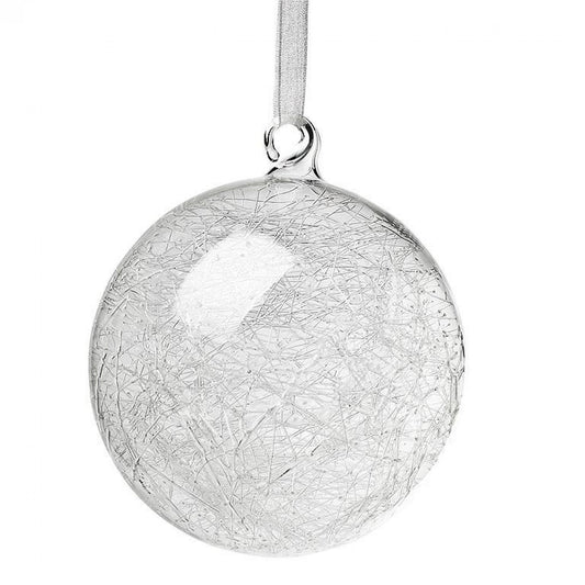 Ball With Glass Threads Ornament