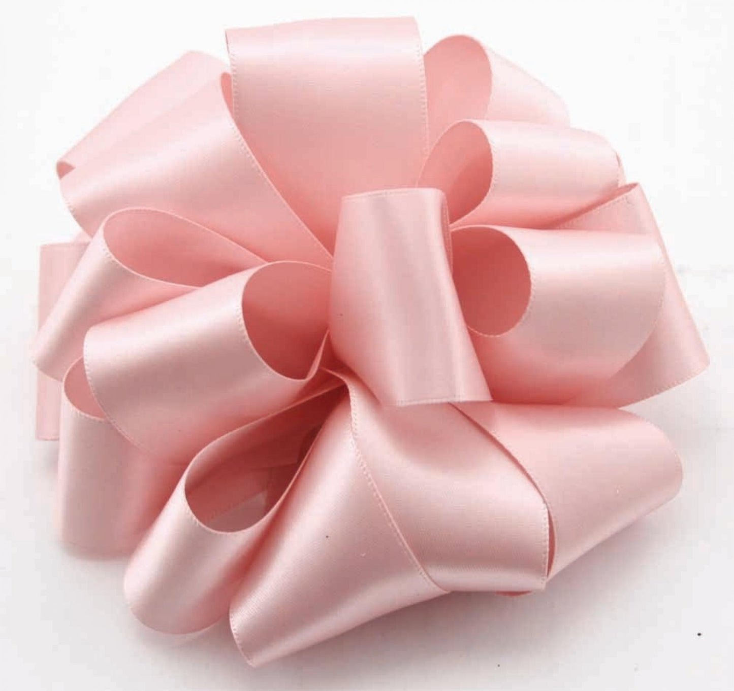 1.5"X50Yds Pink Blush Double Face Satin Ribbon